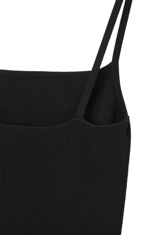 Abito a tubino slim - Nero