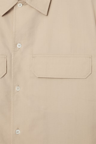 Camicia relaxed - Beige