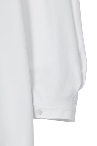 Abito a camicia relaxed - Bianco