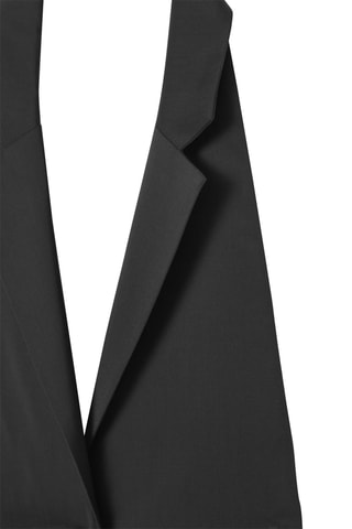 Gilet da completo regular in lana - Nero