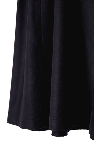 Gonna midi in lana - Nero