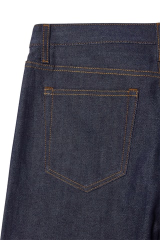 Jeans in cotone bio - Blu scuro
