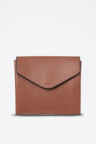 Portacarte in pelle - Beige