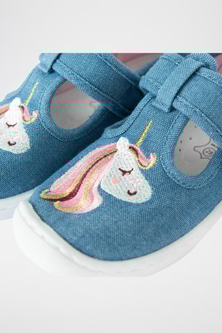 Tenis vaqueros - Azul claro