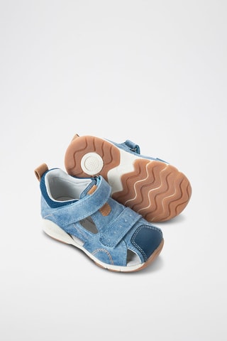 Sandales en jean Bleu