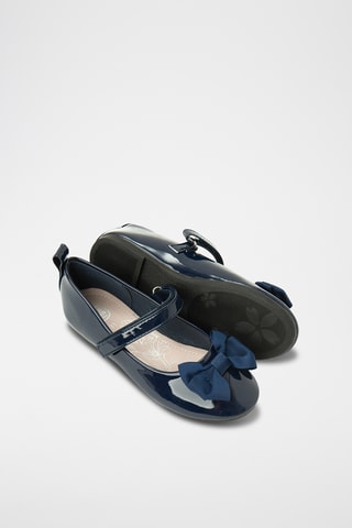 Ballerines vernies - Bleu marine