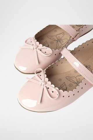 Ballerines vernies - Beige