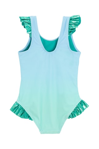 Maillot 1 pièce Ariel La Petite Sirène Disney - Ciel