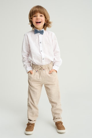 Pantalon en lin - Beige