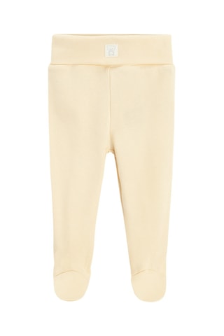 2 pantalons - Beige et bleu clair