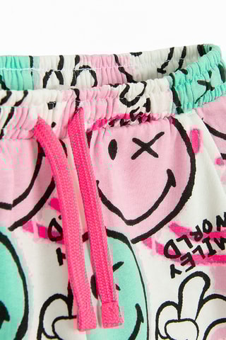 Jogging Smiley - Blanc