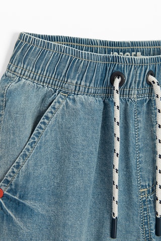 Jean - Ciel et blanc