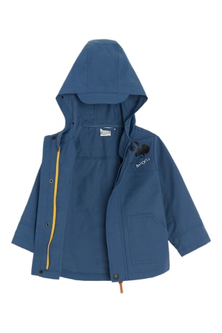 Parka 2-en-1 Mickey Disney - Bleu marine et jaune