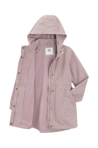 Parka à capuche - Violet