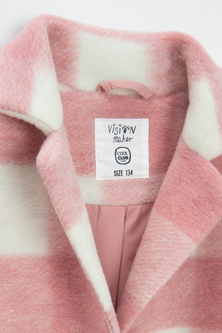 Manteau - Blanc et rose