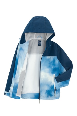 Veste à capuche - Bleu