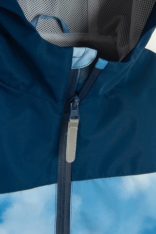 Veste à capuche - Bleu