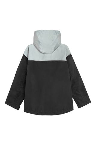 Veste à capuche - Noir et gris
