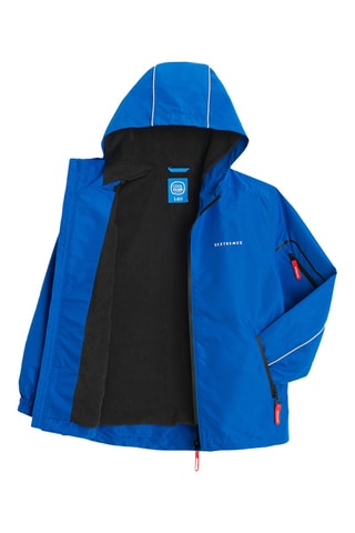 Veste à capuche - Bleu éléctrique