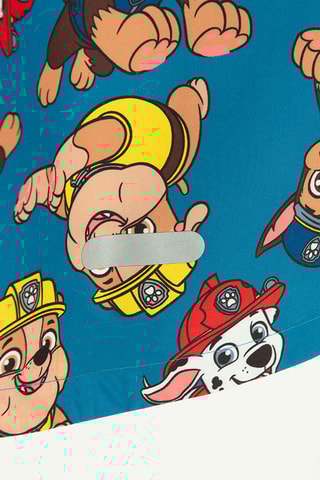 Coupe-vent à capuche Pat’ Patrouille - Bleu pétrole