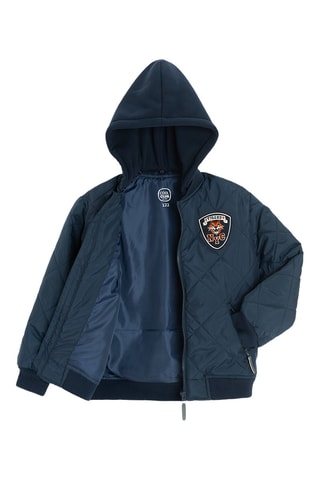 Veste à capuche - Bleu marine