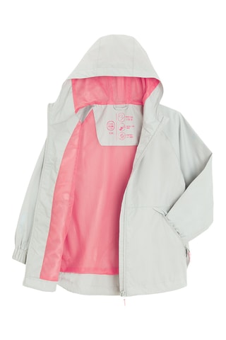 Veste à capuche - Gris clair