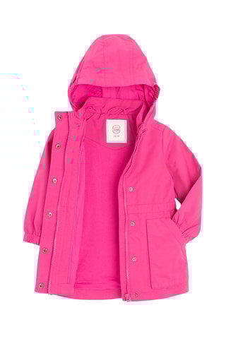 Veste à capuche - Fuchsia