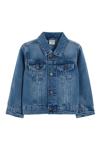 Veste en jean Bleu