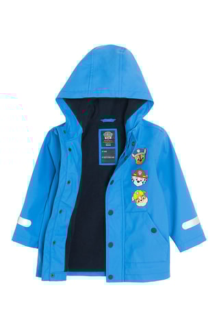 Parka à capuche Pat’Patrouille Turquoise