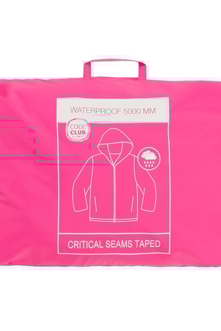 Veste à capuche - Rose clair et fuchsia