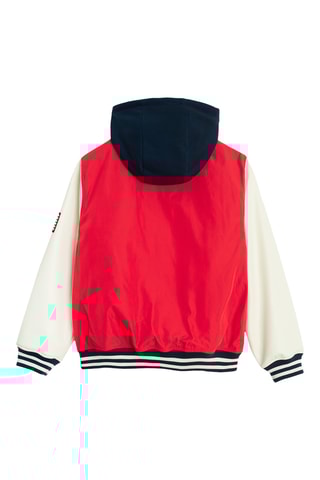 Teddy à capuche NASA - Rouge