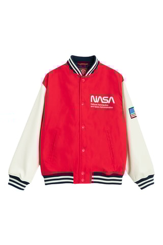 Teddy à capuche NASA - Rouge