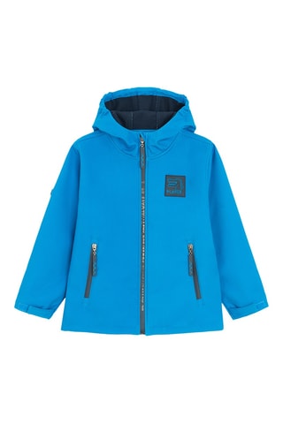 Veste à capuche - Bleu cobalt