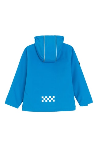 Veste à capuche - Bleu cobalt