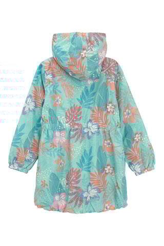 Veste à capuche - Turquoise