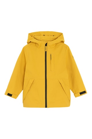 Coupe-vent et doudoune - Jaune et gris clair