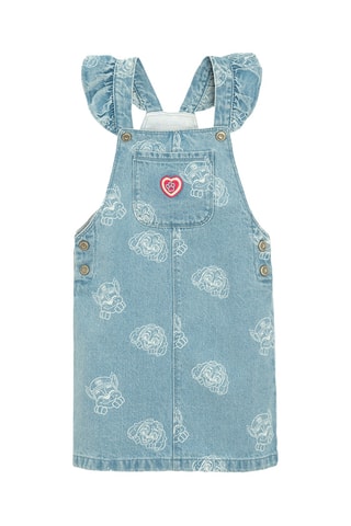 Robe salopette en jean Stella Pat’ Patrouille - Ciel