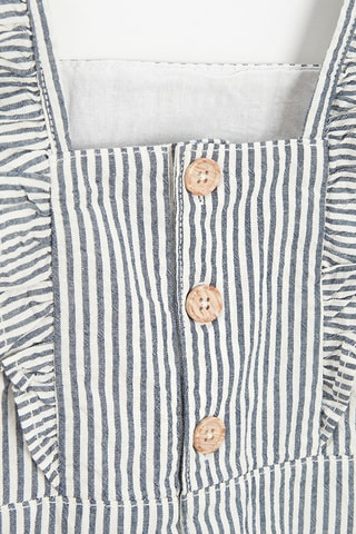 Robe-salopette - Bleu nuit