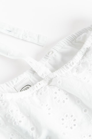 Robe en broderie anglaise - Blanc