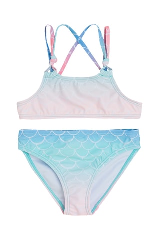 Maillot 2 pièces - Ciel et rose