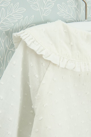 Chemisier plumetis - Ecru