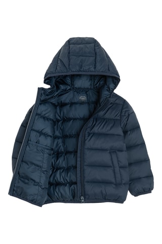 Doudoune à capuche - Bleu marine