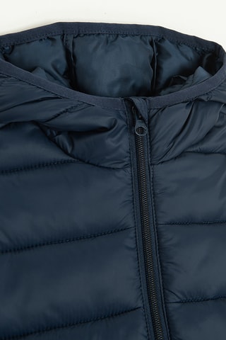 Doudoune à capuche - Bleu marine