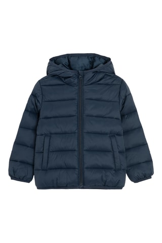 Doudoune à capuche - Bleu marine