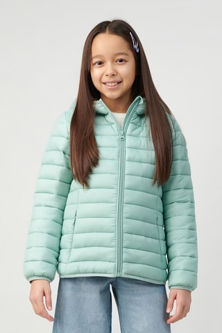 Doudoune à capuche - Vert