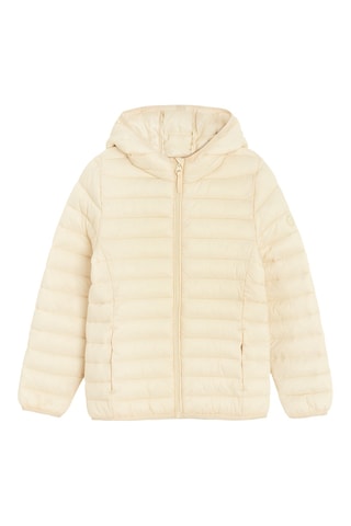 Doudoune à capuche - Beige