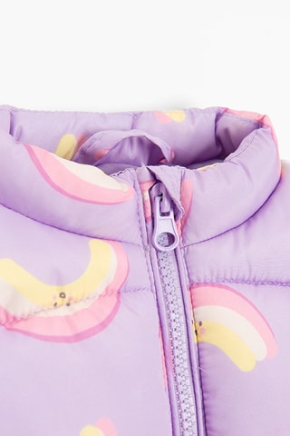 Doudoune sans manches - Violet