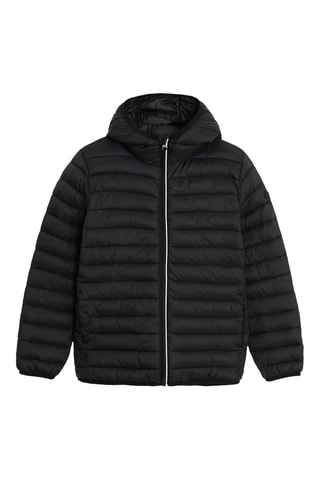 Doudoune à capuche - Noir