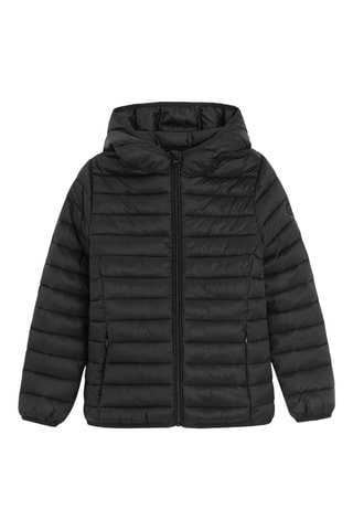 Doudoune à capuche - Noir