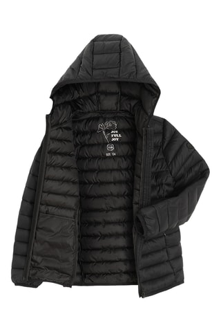 Doudoune à capuche - Noir